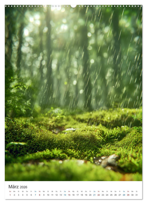Natur im Jahreslauf (CALVENDO Wandkalender 2026)