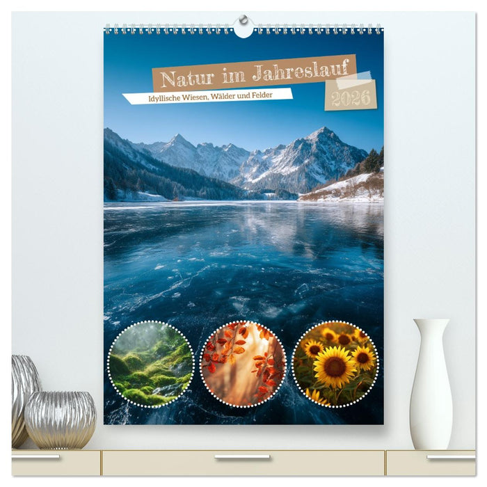Natur im Jahreslauf (CALVENDO Premium Wandkalender 2026)