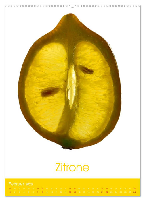 Leuchtende Genüsse (CALVENDO Wandkalender 2026)