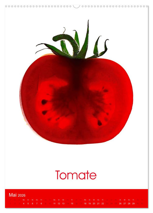 Leuchtende Genüsse (CALVENDO Premium Wandkalender 2026)