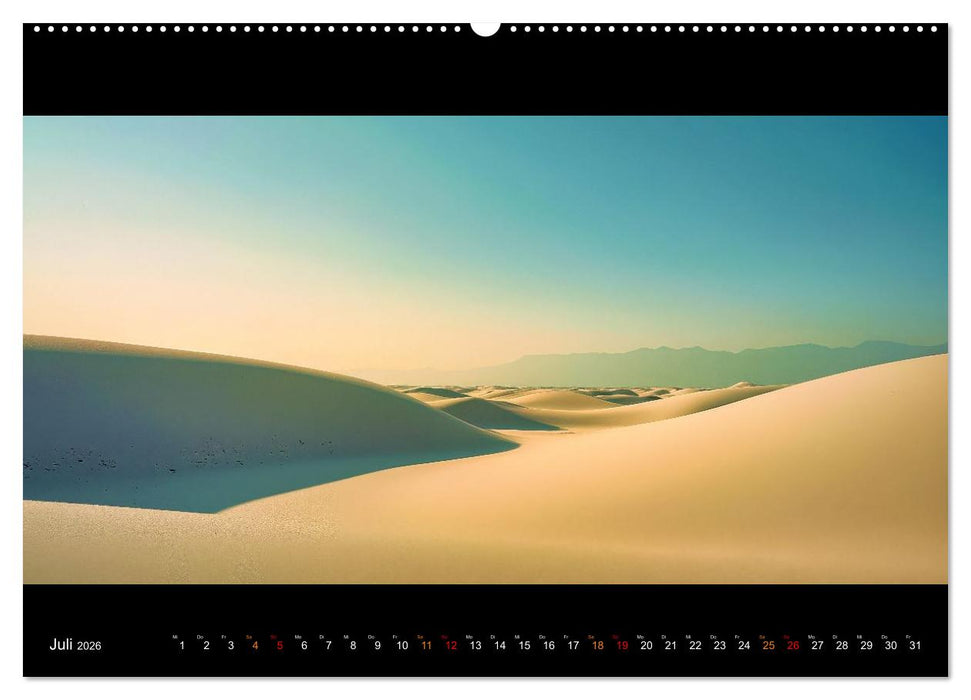 Puristische Landschaften (CALVENDO Premium Wandkalender 2026)