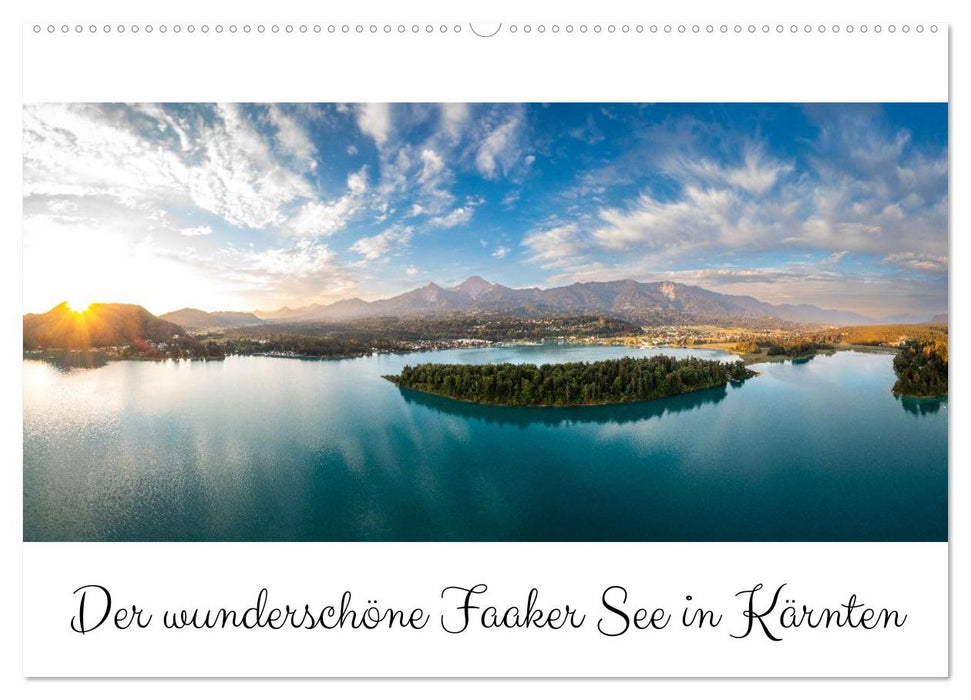 Der wunderschöne Faaker See in Kärnten (CALVENDO Wandkalender 2026)