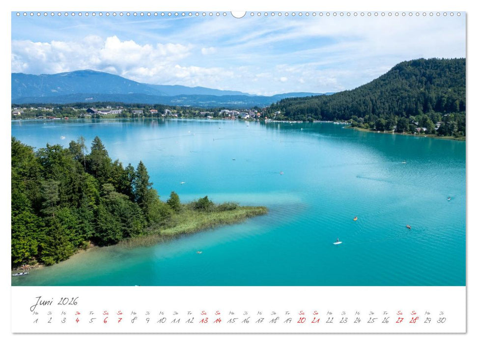 Der wunderschöne Faaker See in Kärnten (CALVENDO Wandkalender 2026)