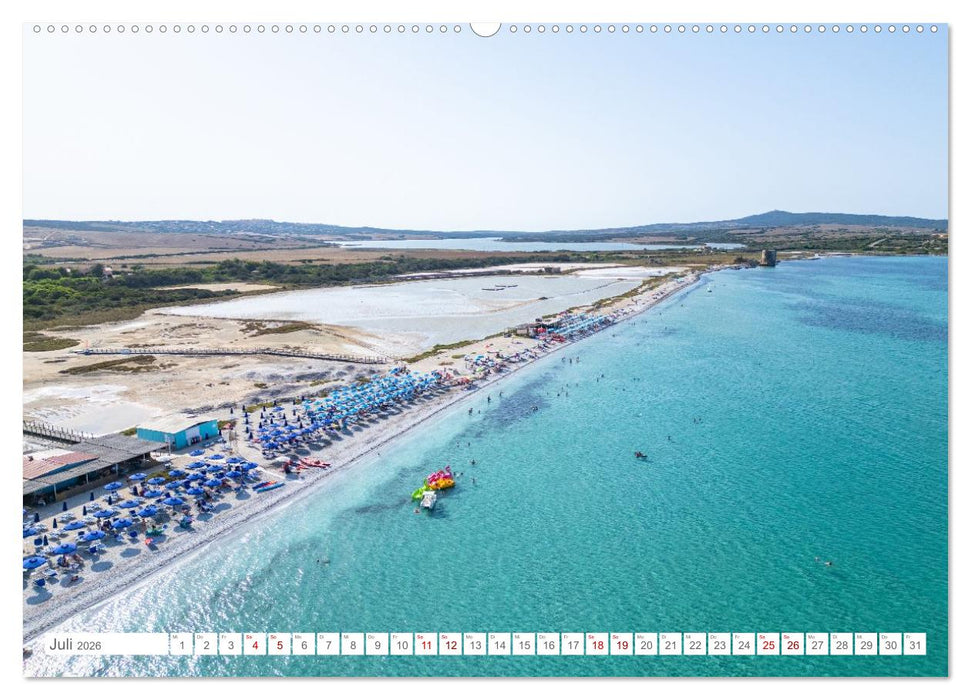 Sardinien. Schöne Landschaften und bunte Städte. (CALVENDO Premium Wandkalender 2026)