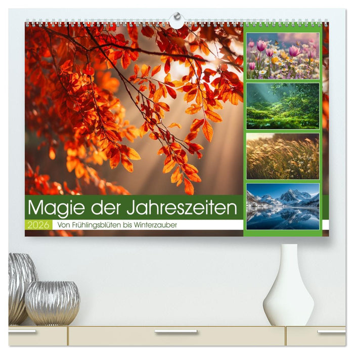 Magie der Jahreszeiten (CALVENDO Premium Wandkalender 2026)