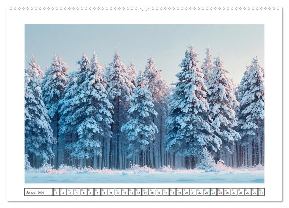 Magie der Jahreszeiten (CALVENDO Premium Wandkalender 2026)