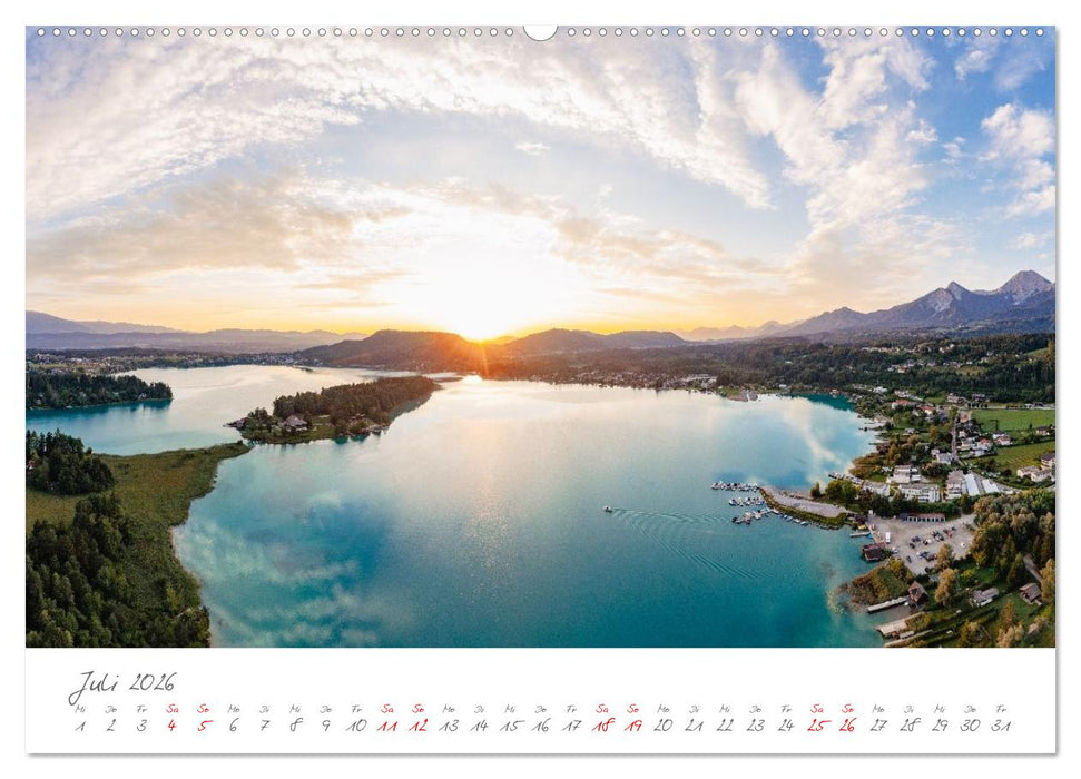 Der wunderschöne Faaker See in Kärnten (CALVENDO Premium Wandkalender 2026)