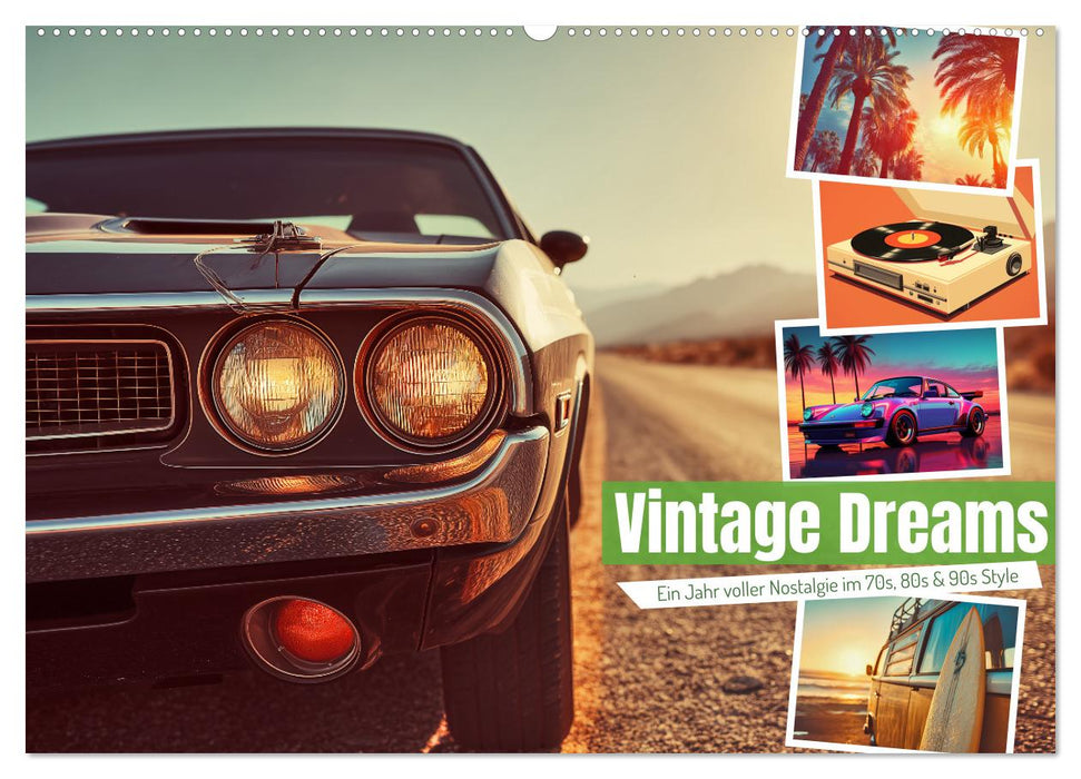 Vintage Dreams (CALVENDO Wandkalender 2026)