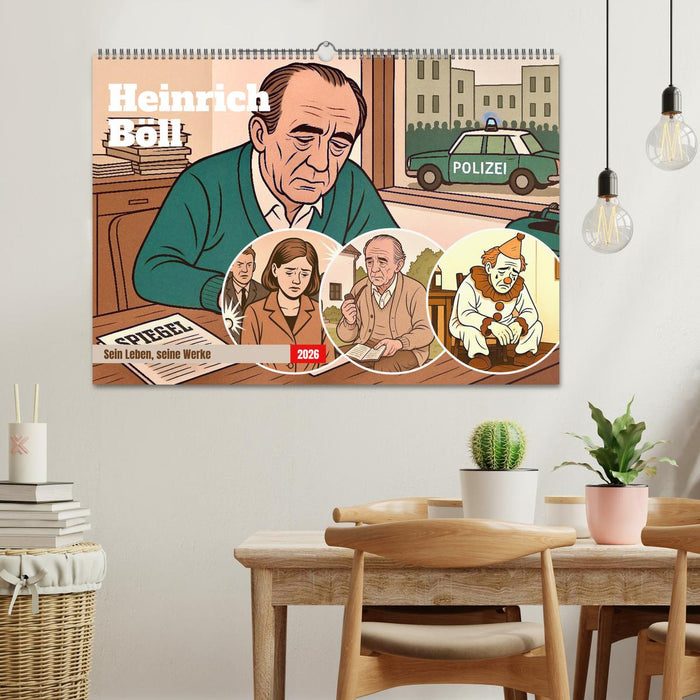 Heinrich Böll (CALVENDO Wandkalender 2026)