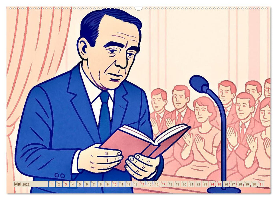 Heinrich Böll (CALVENDO Wandkalender 2026)