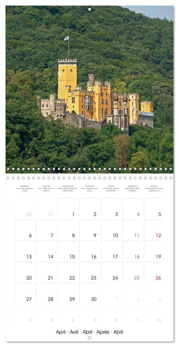 Romantic Castles and Palaces in Germany (CALVENDO Monthly Calendar 2026)