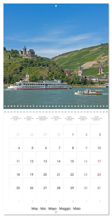 Romantic Castles and Palaces in Germany (CALVENDO Monthly Calendar 2026)