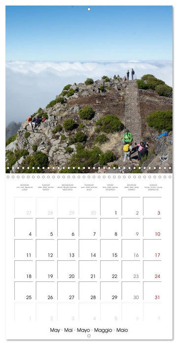 Europe on Foot (CALVENDO Monthly Calendar 2026)