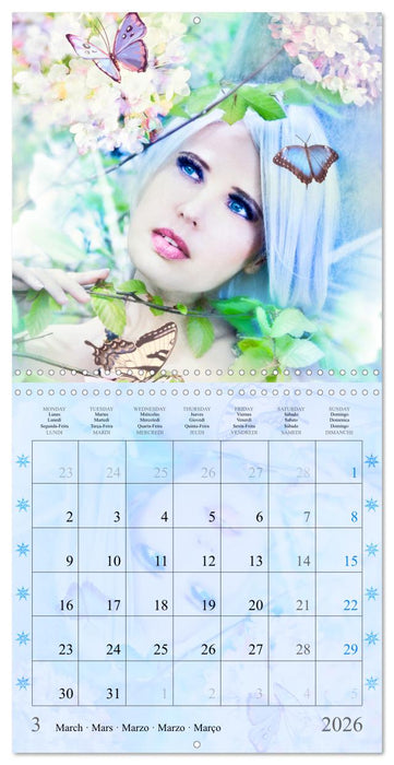 Witches and Elves (CALVENDO Monthly Calendar 2026)
