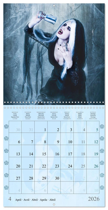Witches and Elves (CALVENDO Monthly Calendar 2026)