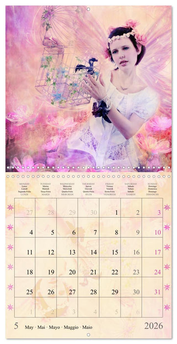 Witches and Elves (CALVENDO Monthly Calendar 2026)