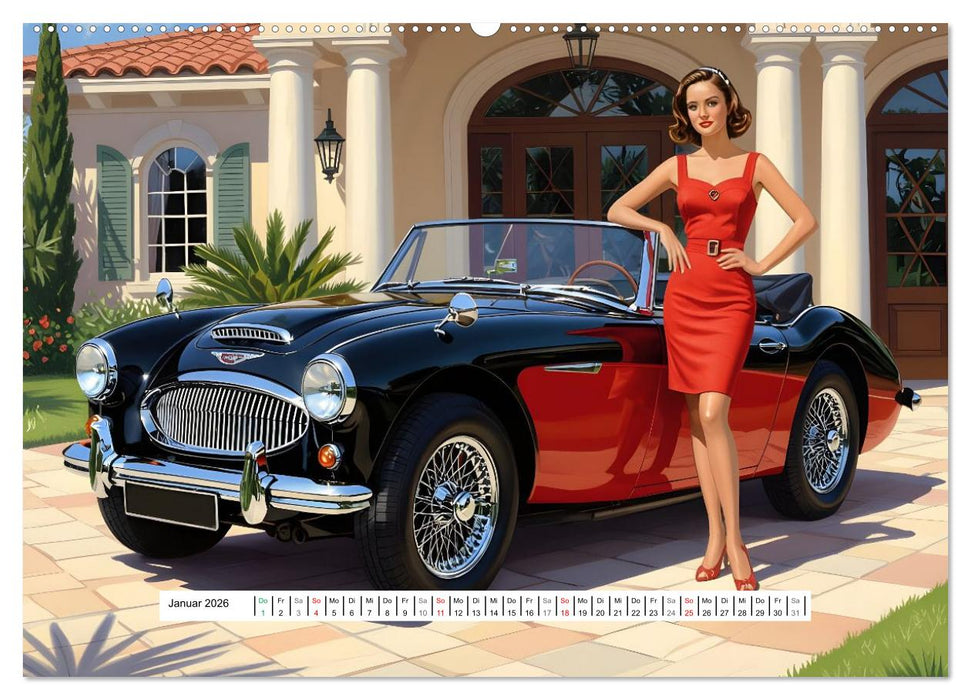 Lack und Leinwand (CALVENDO Wandkalender 2026)