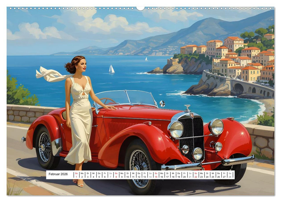 Lack und Leinwand (CALVENDO Premium Wandkalender 2026)