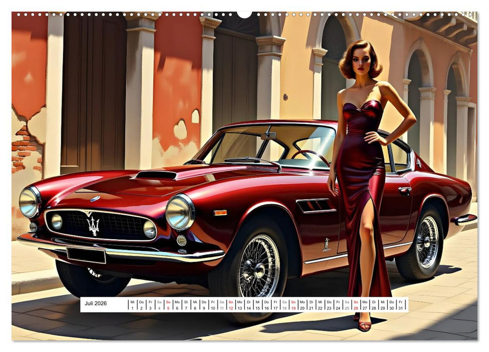 Lack und Leinwand (CALVENDO Premium Wandkalender 2026)