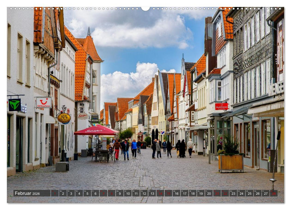 Ein Blick auf Alte Hansestadt Lemgo (CALVENDO Premium Wandkalender 2026)