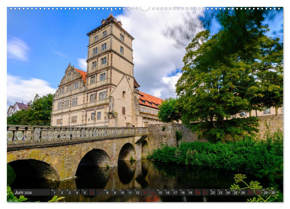 Ein Blick auf Alte Hansestadt Lemgo (CALVENDO Premium Wandkalender 2026)