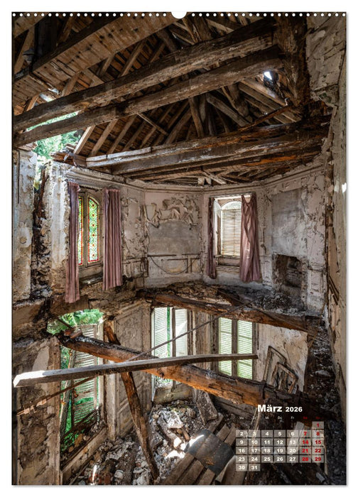 Lost Places - morbide Schönheiten (CALVENDO Premium Wandkalender 2026)