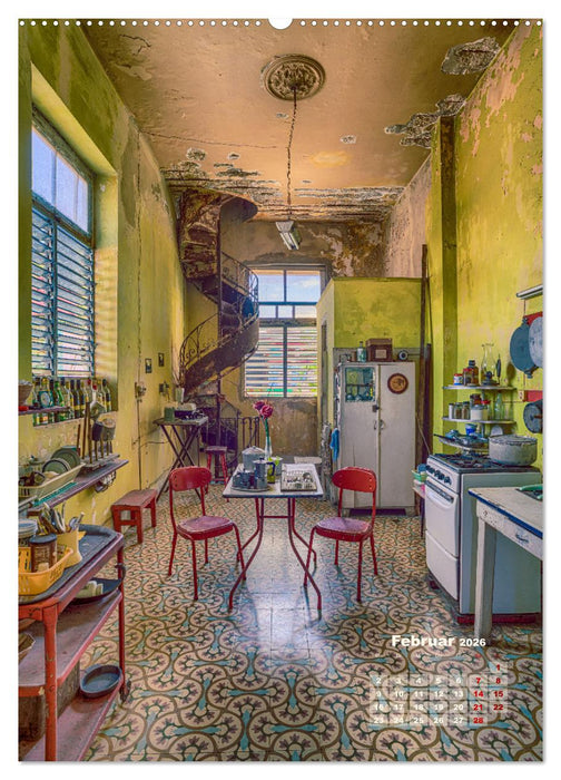 Lost Places - morbide Schönheiten (CALVENDO Wandkalender 2026)