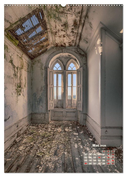 Lost Places - morbide Schönheiten (CALVENDO Wandkalender 2026)
