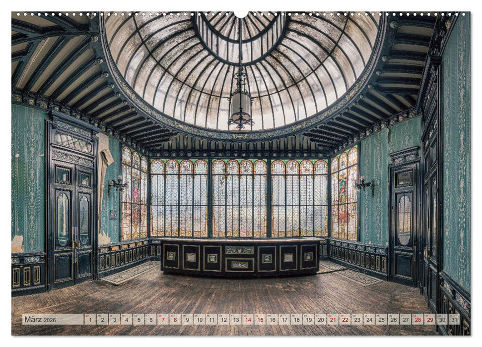 Lost Places - vergessene Schätze (CALVENDO Premium Wandkalender 2026)