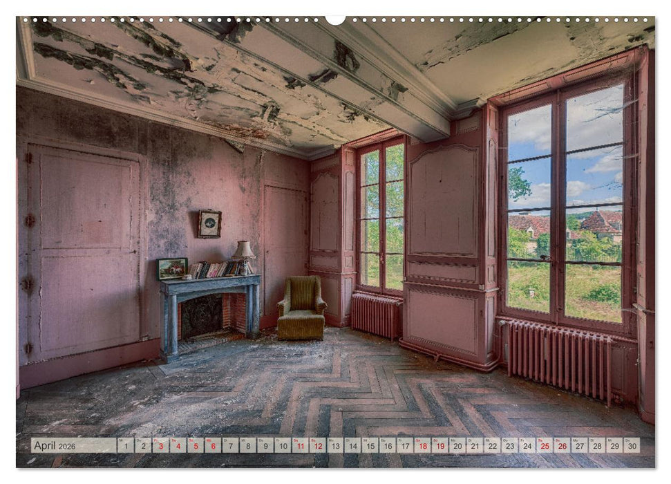 Lost Places - vergessene Schätze (CALVENDO Premium Wandkalender 2026)