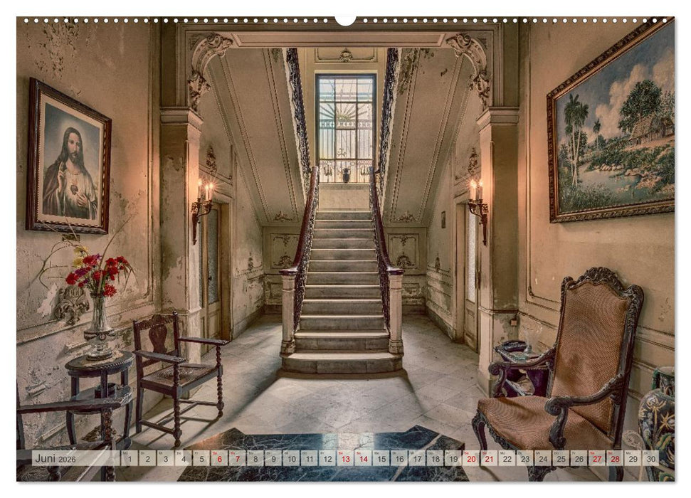 Lost Places - vergessene Schätze (CALVENDO Premium Wandkalender 2026)