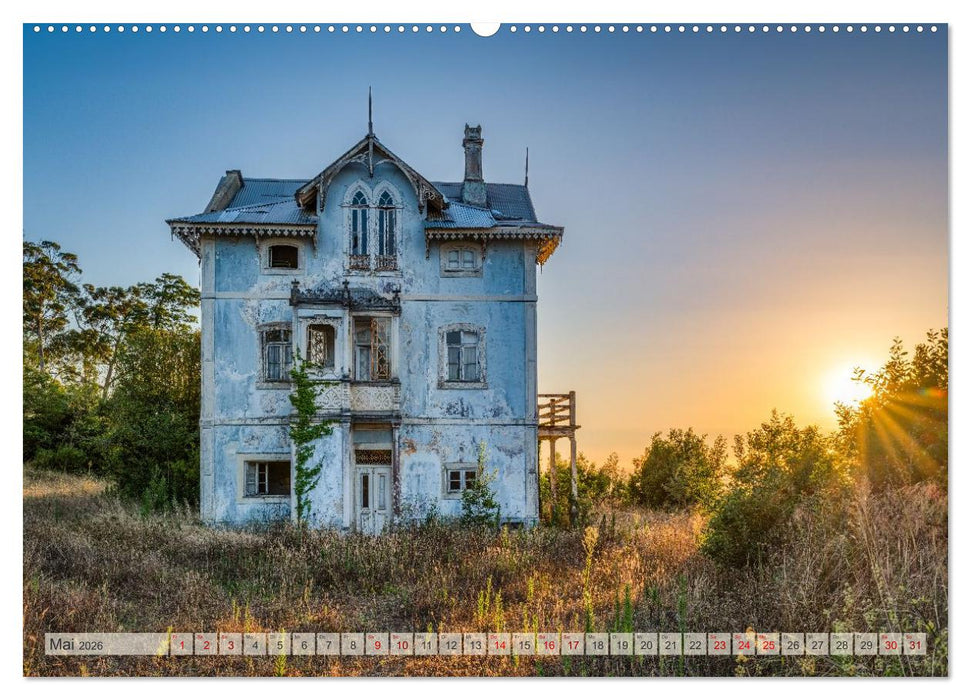 Lost Places - vergessene Schätze (CALVENDO Wandkalender 2026)