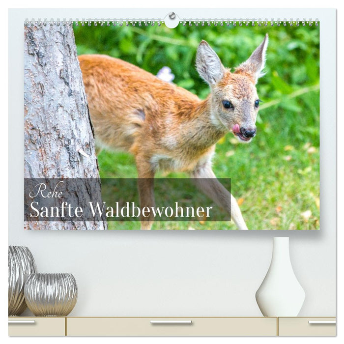 Rehe - Sanfte Waldbewohner (CALVENDO Premium Wandkalender 2026)