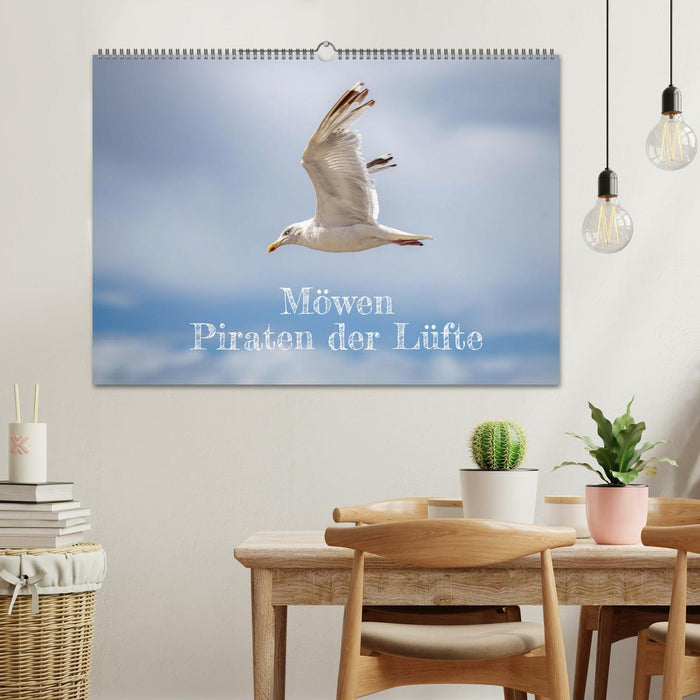 Möwen Piraten der Lüfte (CALVENDO Wandkalender 2026)