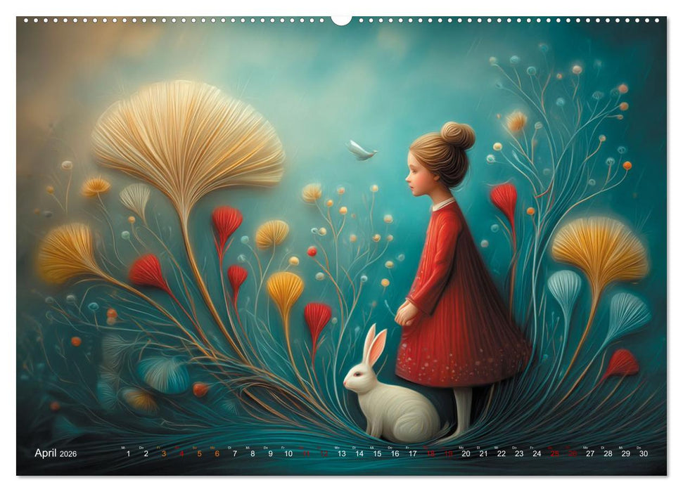 Naive Farbwelten (CALVENDO Wandkalender 2026)