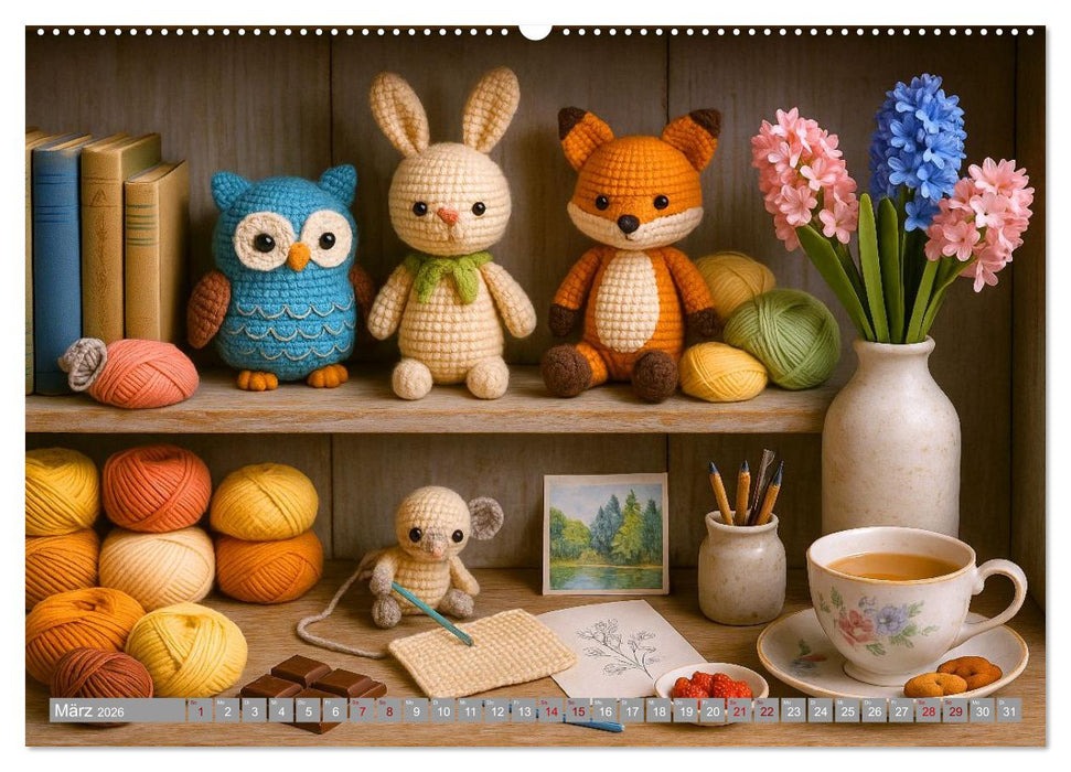 Regale voll Kreativität (CALVENDO Wandkalender 2026)