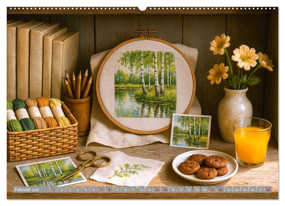 Regale voll Kreativität (CALVENDO Premium Wandkalender 2026)