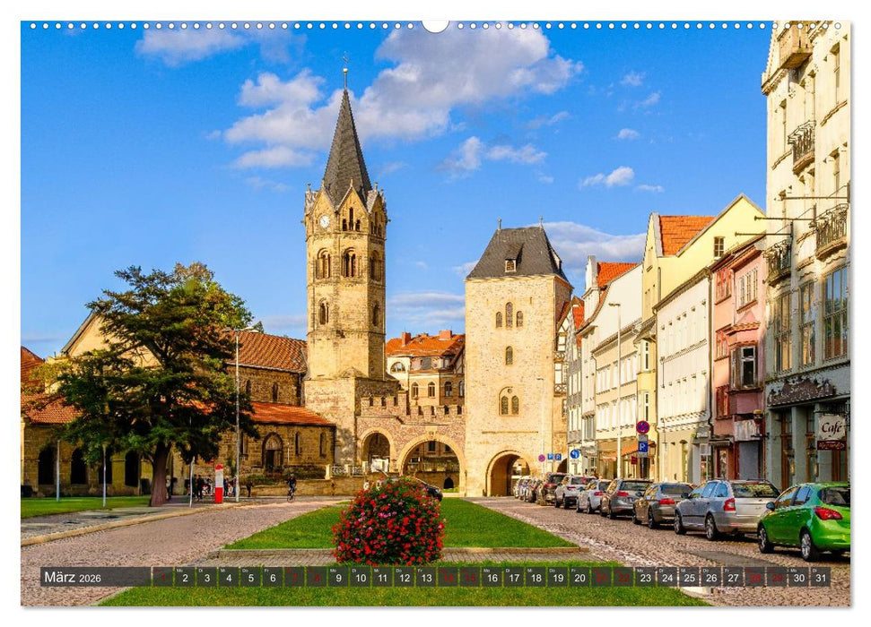Ein Blick auf die Wartburgstadt Eisenach (CALVENDO Wandkalender 2026)