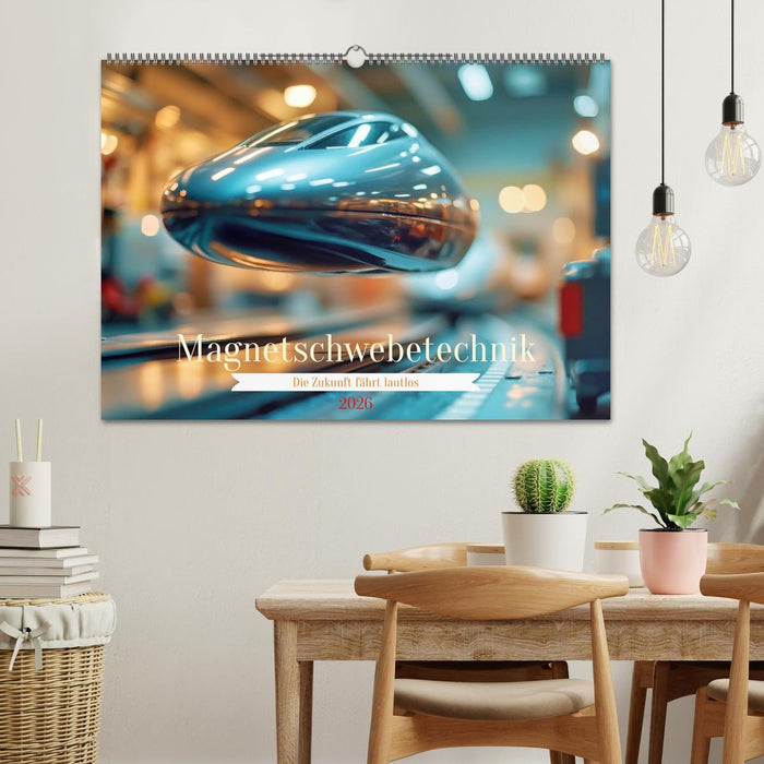 Magnetschwebetechnik (CALVENDO Wandkalender 2026)