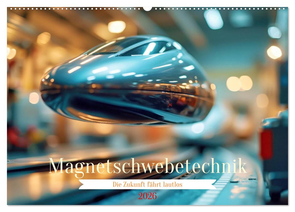 Magnetschwebetechnik (CALVENDO Wandkalender 2026)