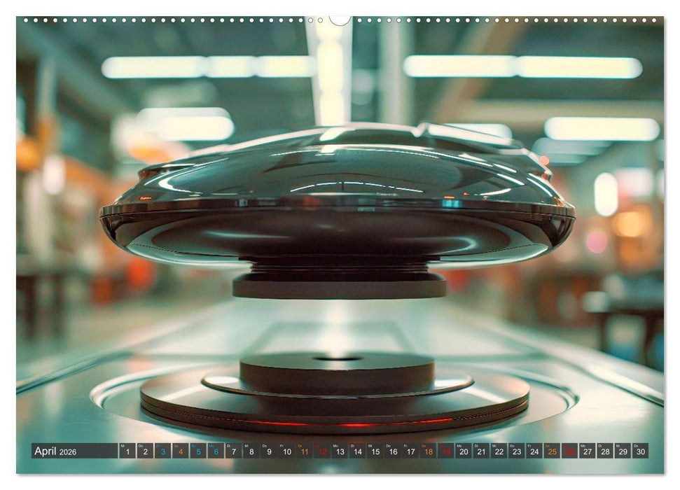 Magnetschwebetechnik (CALVENDO Wandkalender 2026)