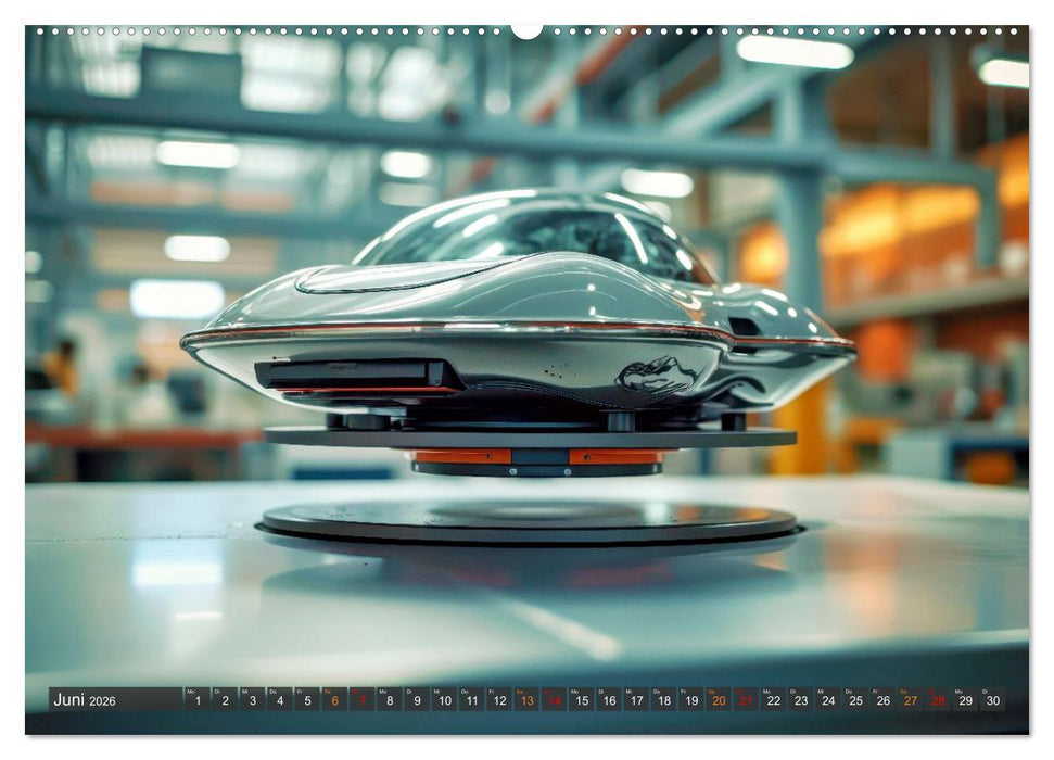 Magnetschwebetechnik (CALVENDO Wandkalender 2026)