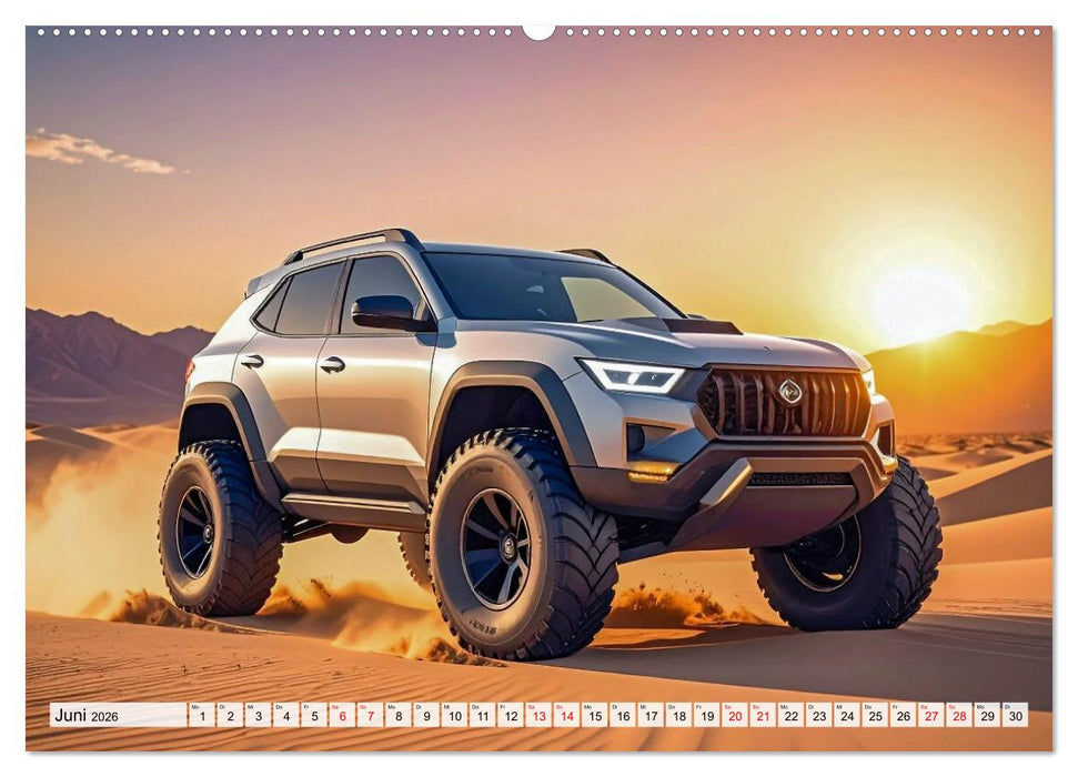 Meisterwerke auf Rädern Luxus. Architektur. Emotion. (CALVENDO Wandkalender 2026)