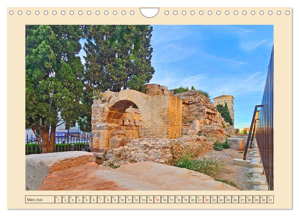 Zauberhaftes Saragossa (CALVENDO Wandkalender 2026)