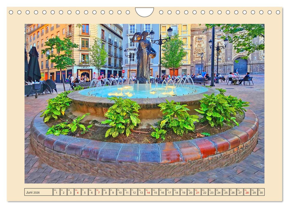 Zauberhaftes Saragossa (CALVENDO Wandkalender 2026)