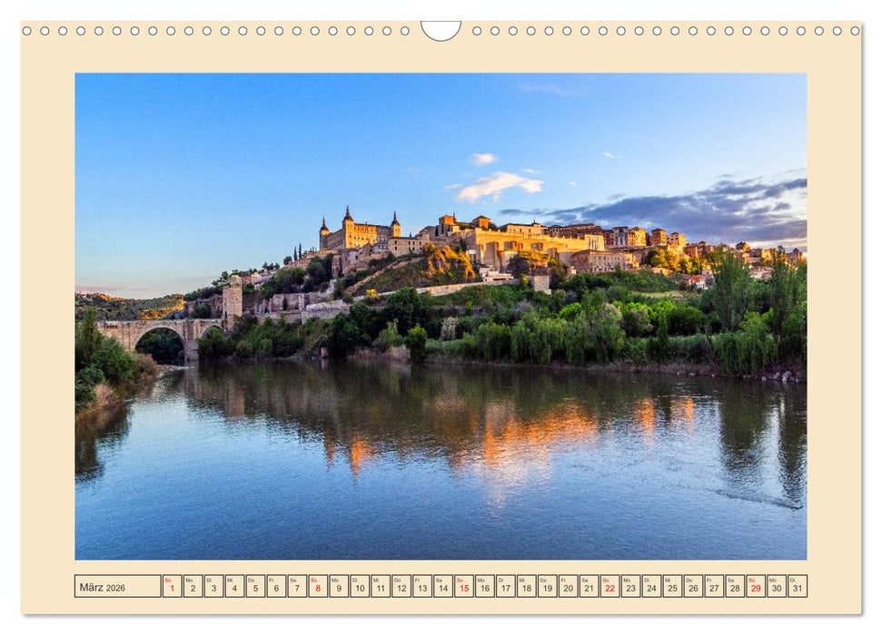 Kastilien - La Mancha (CALVENDO Wandkalender 2026)