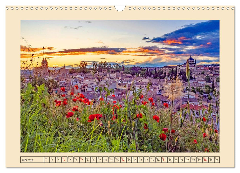 Kastilien - La Mancha (CALVENDO Wandkalender 2026)