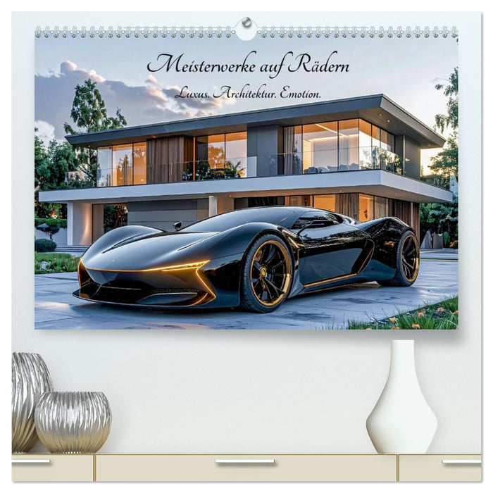 Meisterwerke auf Rädern Luxus. Architektur. Emotion. (CALVENDO Premium Wandkalender 2026)