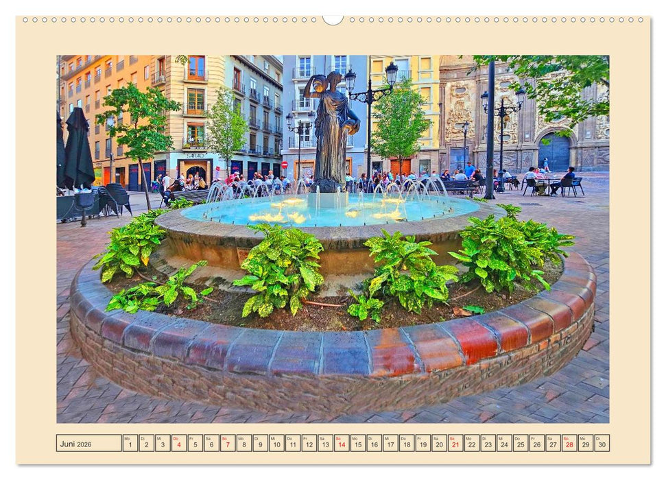 Zauberhaftes Saragossa (CALVENDO Wandkalender 2026)