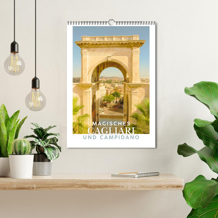 Magisches Cagliari und Campidano (CALVENDO Wandkalender 2026)